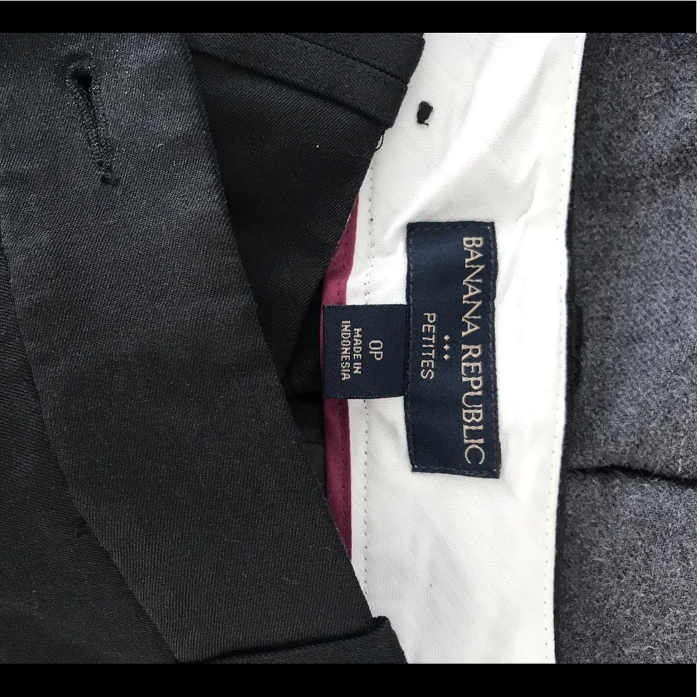 Banana Republic 0 Petite Dress Pants, New